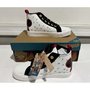 Ground Up Mickey Mouse Patch High-Top Sneakers Size 2